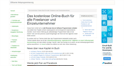 Desktop Screenshot of effiziente-webprogrammierung.info